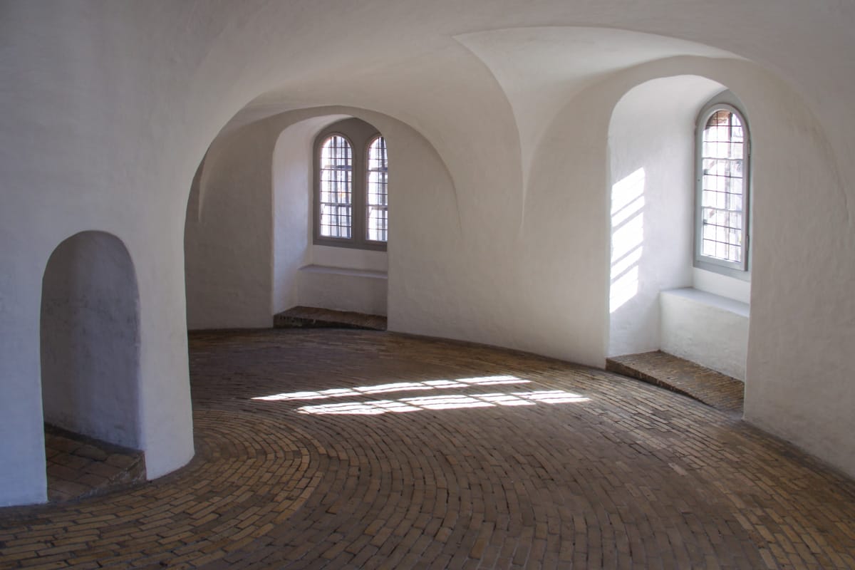 Interior, Torre Redonda, Copenhague | Que hacer en Copenhague en 3 días Interior, Torre Redonda, Copenhague | Que hacer en Copenhague en 3 días