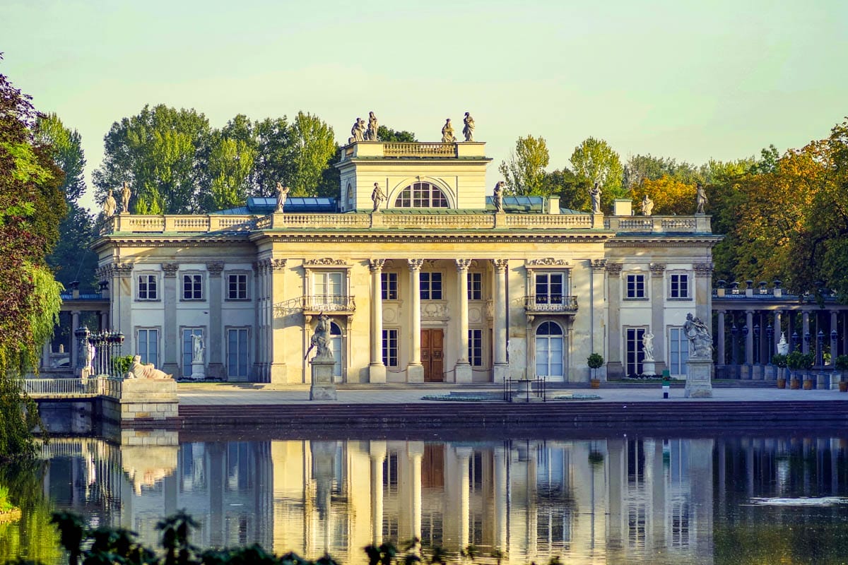 Palacio, Parque Lazienki, Varsovia | Que hacer en Varsovia en 2 días Palacio, Parque Lazienki, Varsovia | Que hacer en Varsovia en 2 días
