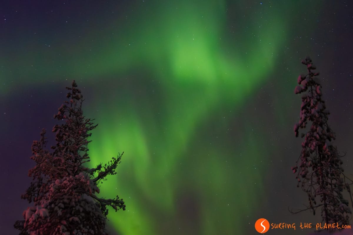 Aurora boreal cerca de Rovaniemi, Laponia | Que hacer en Rovaniemi Aurora boreal cerca de Rovaniemi, Laponia | Que hacer en Rovaniemi