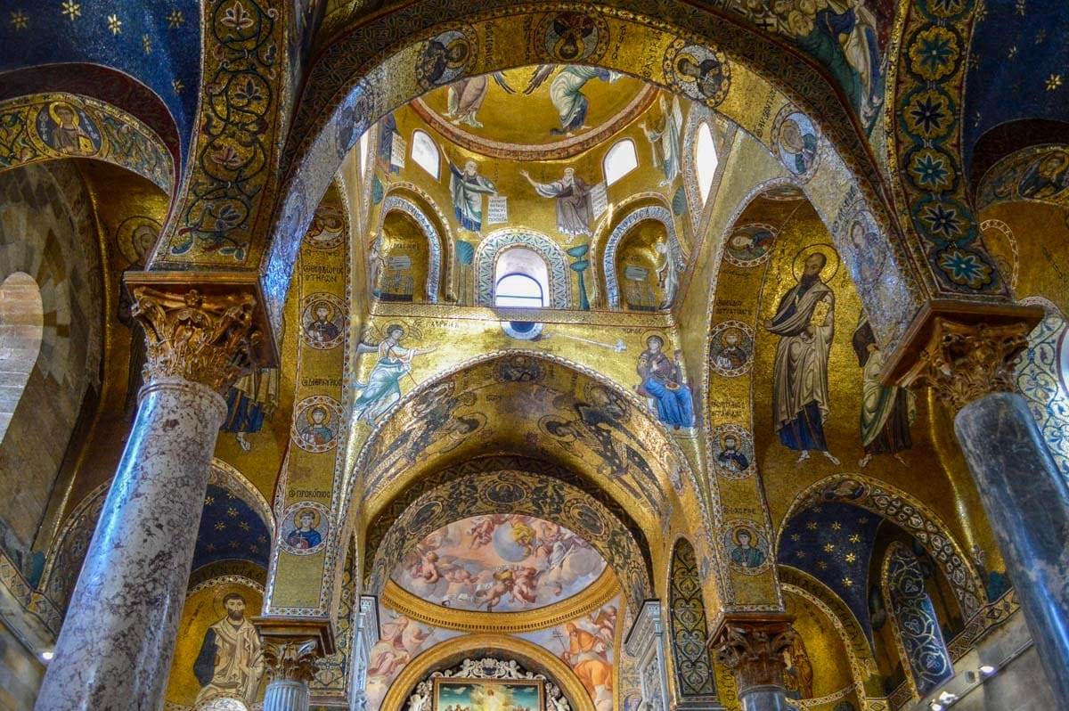 Interior, La Martorana, Palermo | Que ver en Palermo en 2 días Interior, La Martorana, Palermo | Que ver en Palermo en 2 días