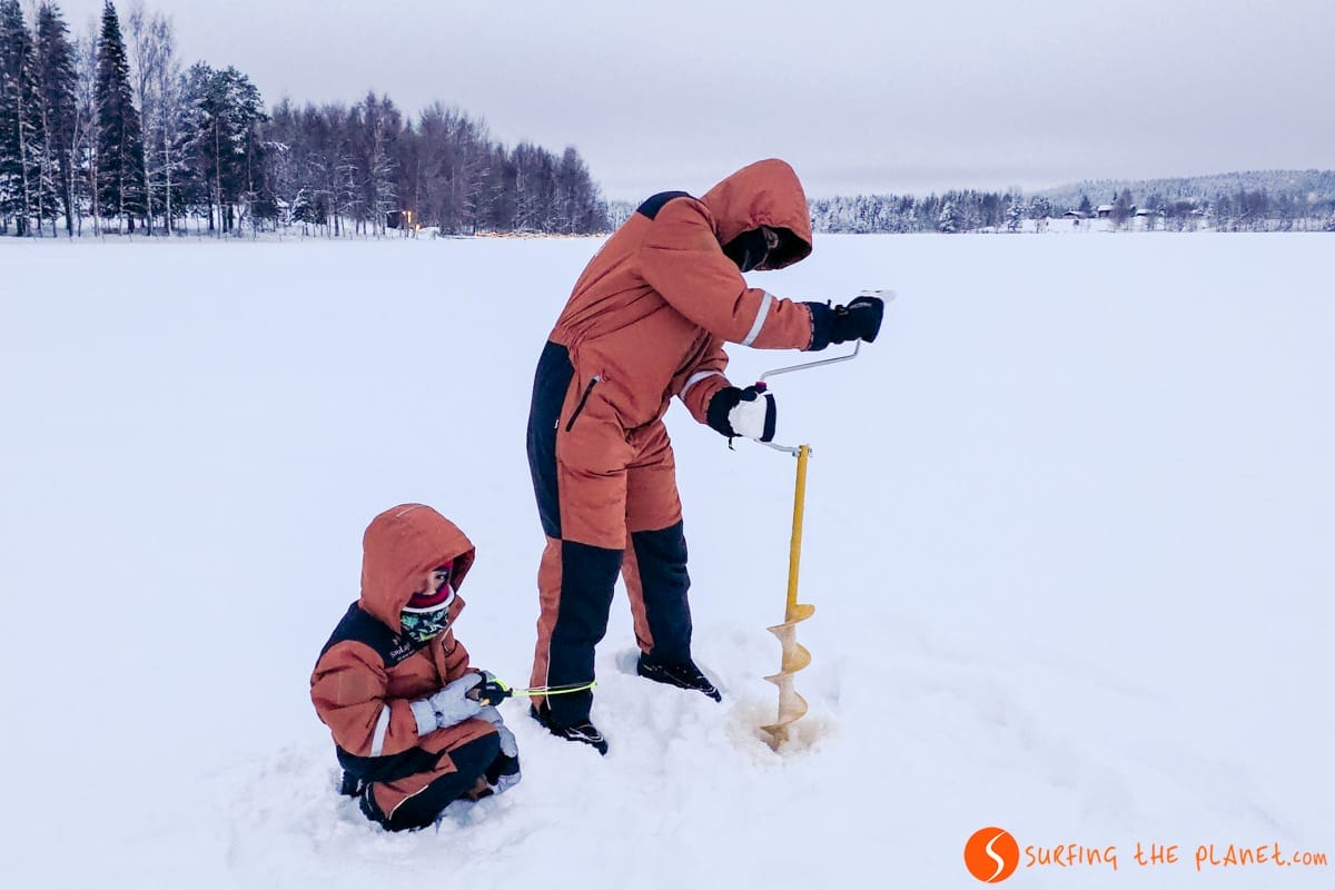 Pesca en el hielo, Rovaniemi, Laponia | Que ver en Rovaniemi Pesca en el hielo, Rovaniemi, Laponia | Que ver en Rovaniemi