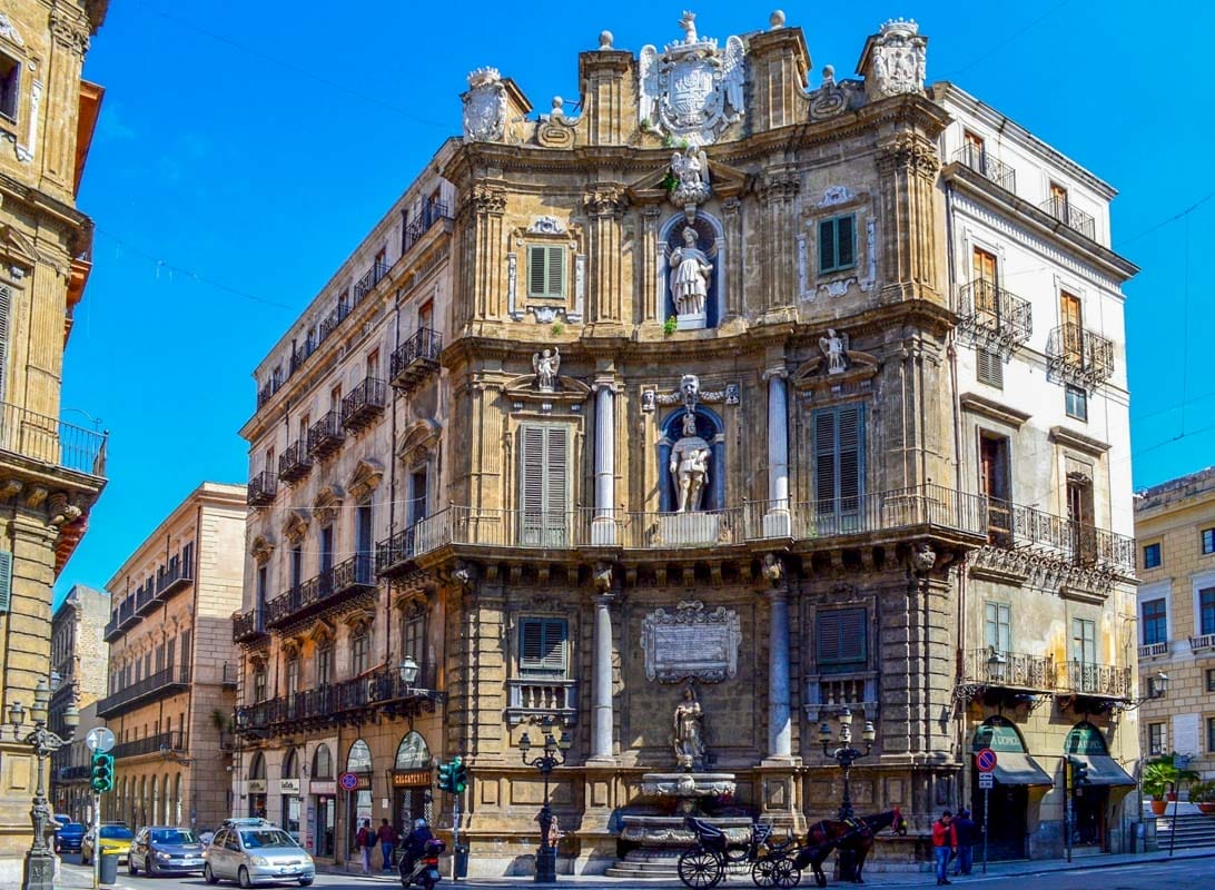 Quattro Canti, Palermo | Que hacer en Palermo en 2 días Quattro Canti, Palermo | Que hacer en Palermo en 2 días