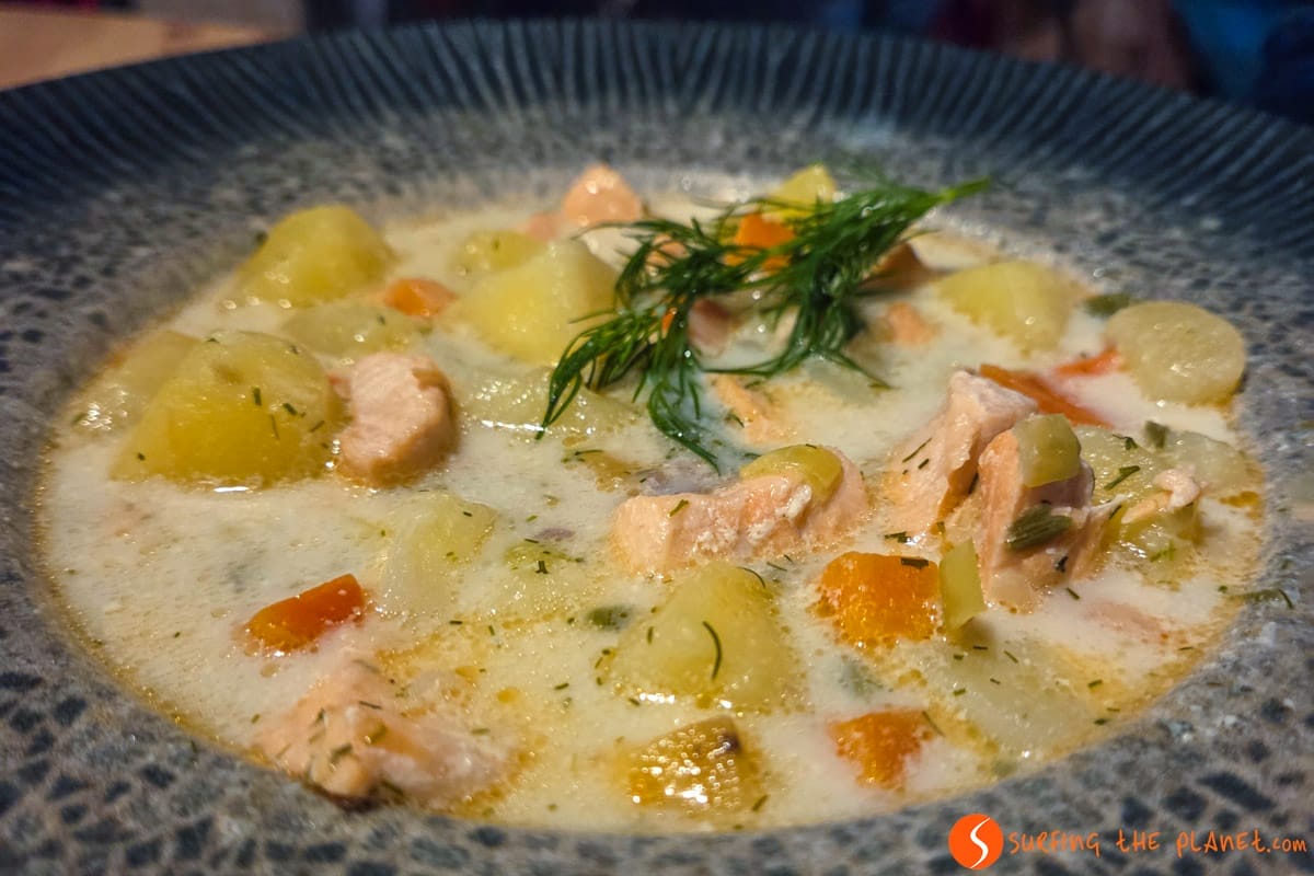 Sopa de salmón, Rovaniemi, Laponia | Que ver en Laponia Sopa de salmón, Rovaniemi, Laponia | Que ver en Laponia